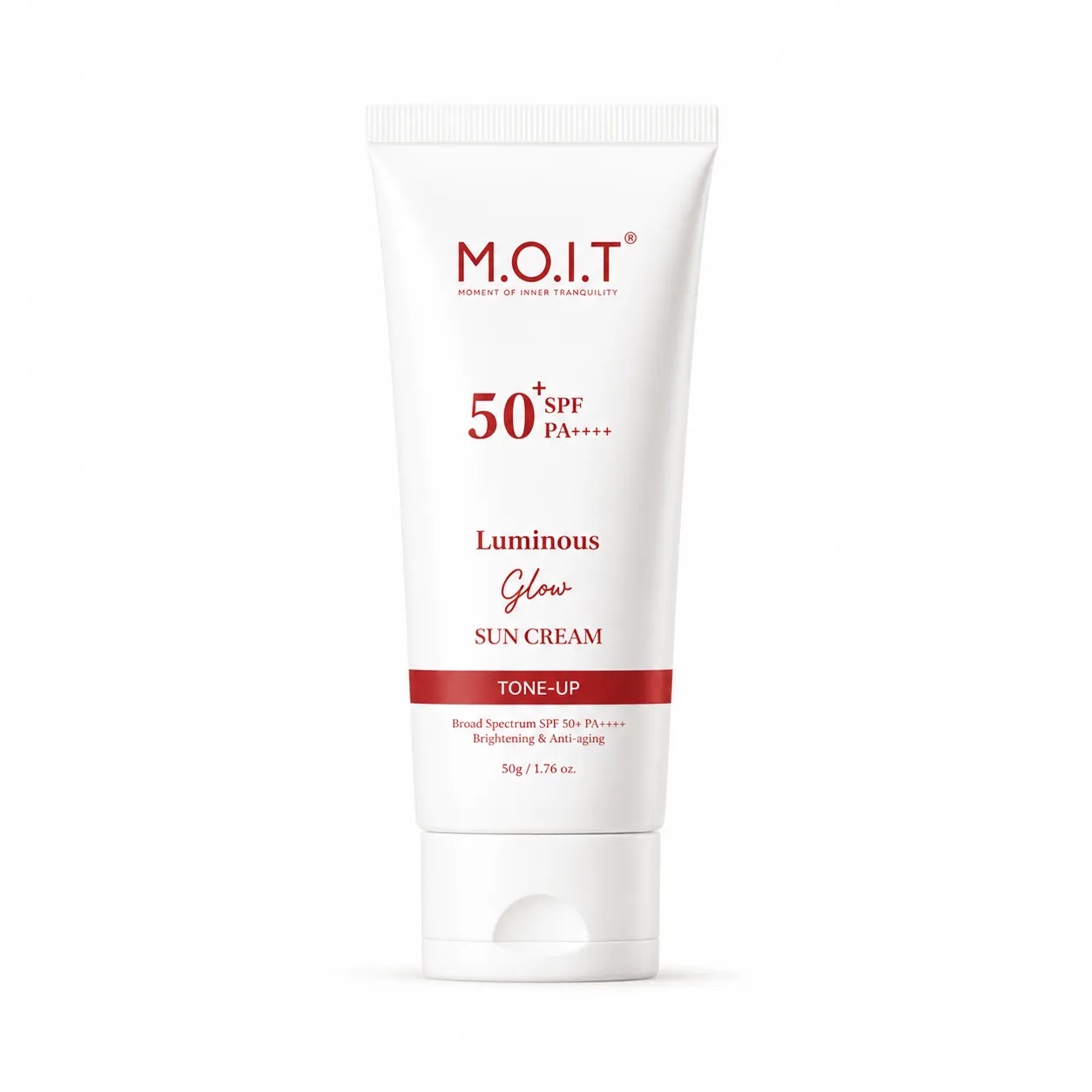 M.O.I.T Luminous Glow Sun Cream Kem chống nắng Hybrid nâng tone – dưỡng sáng – chống lão hóa
